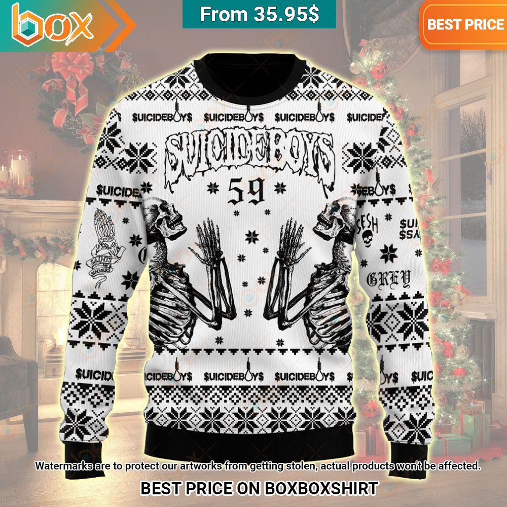 Suicideboys G59 Ugly Sweater You always inspire by your look bro