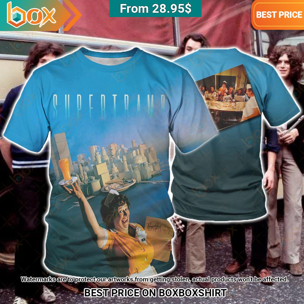 Supertramp Breakfast in America Album Cover Shirt Loving click