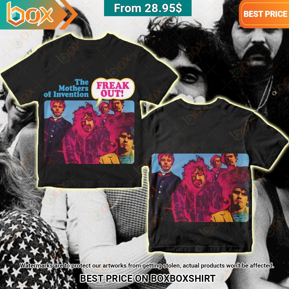The Mothers of Invention Freak Out! Album Cover Shirt You are always amazing