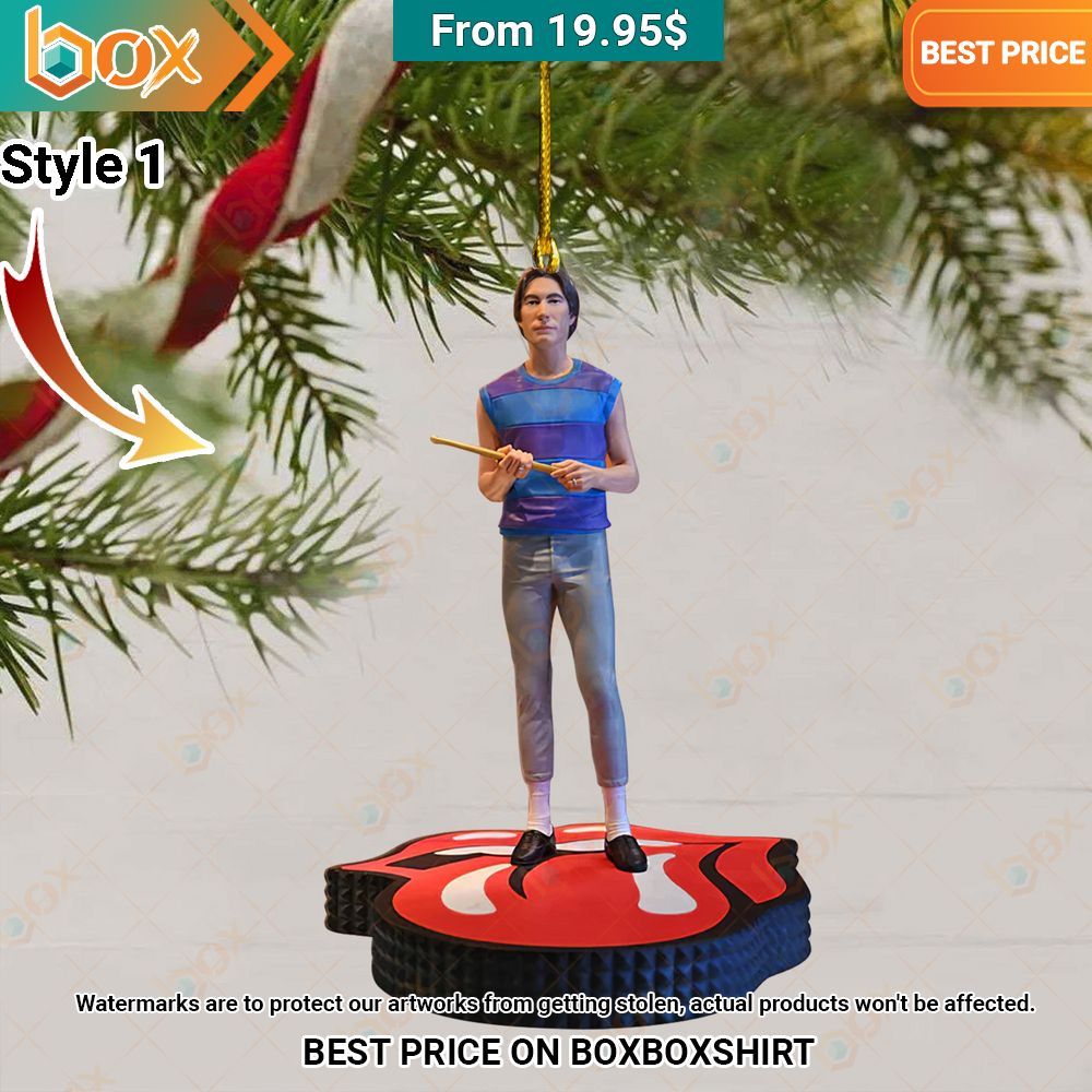 The Rolling Stone Christmas Ornament It is more than cute