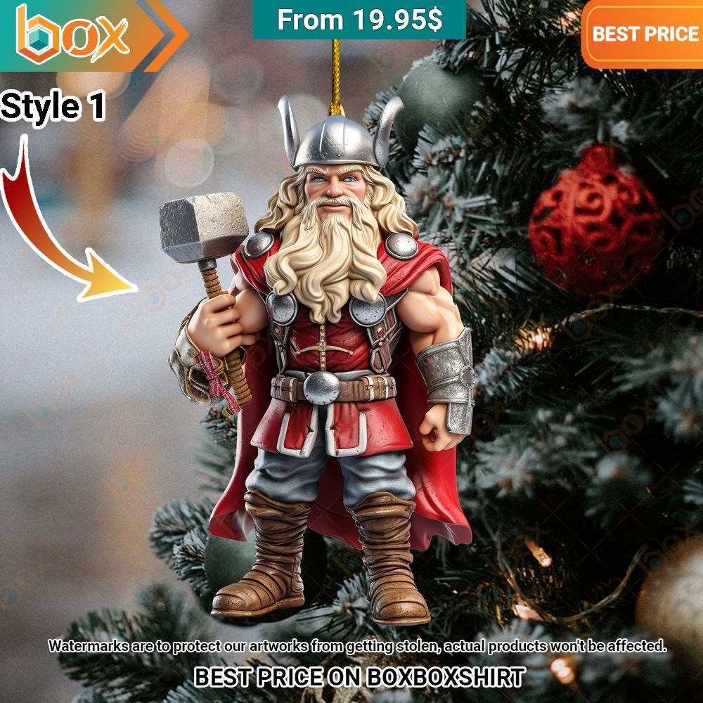 Thor Christmas Ornament How did you always manage to smile so well?