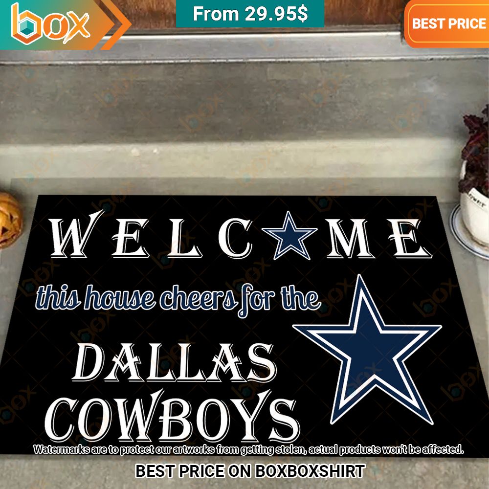 welcome this house cheers for the dallas cowboys football doormat 2 11.jpg