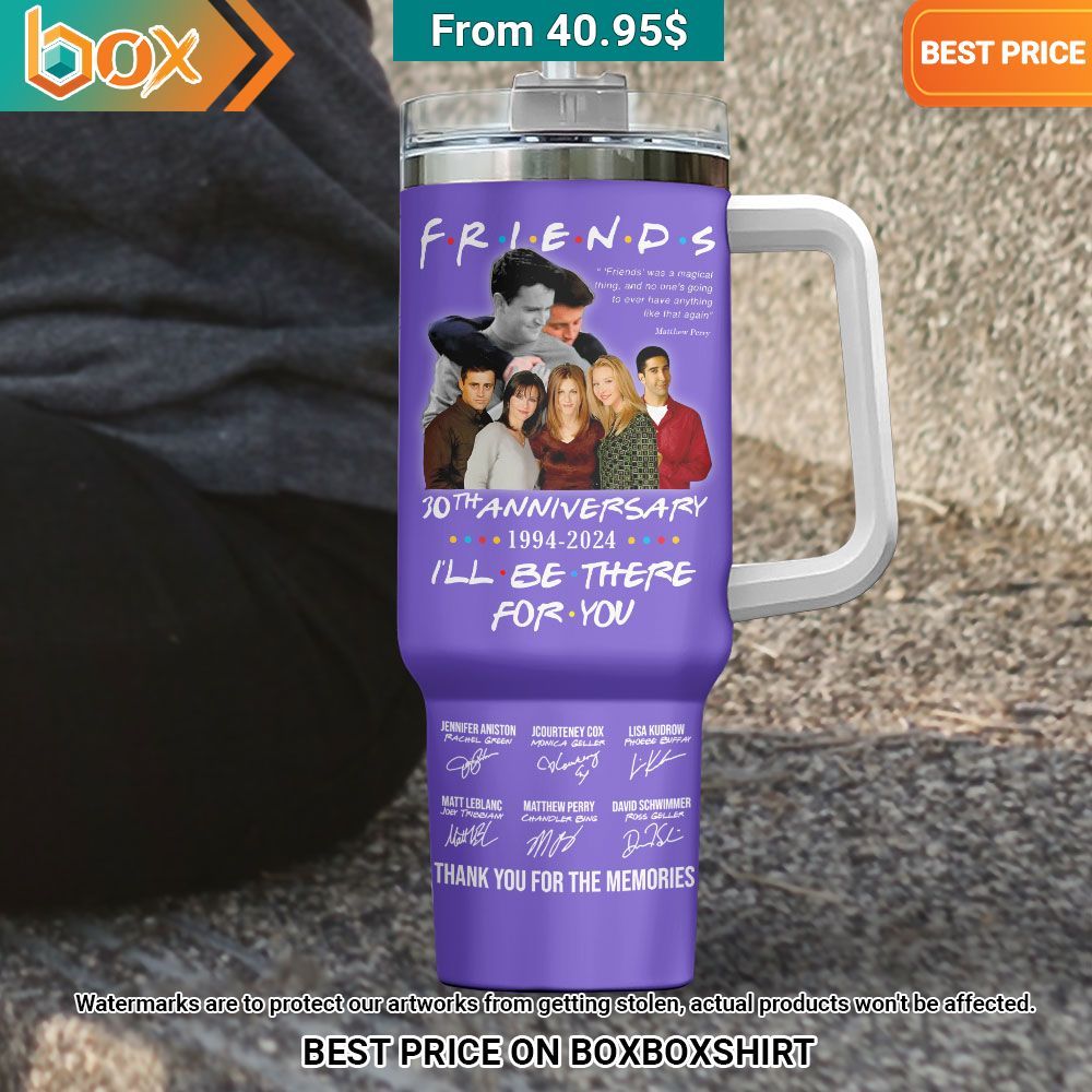 Friends 30th Anniversary 1994 2024 I'll Be There for You Custom Tumbler2