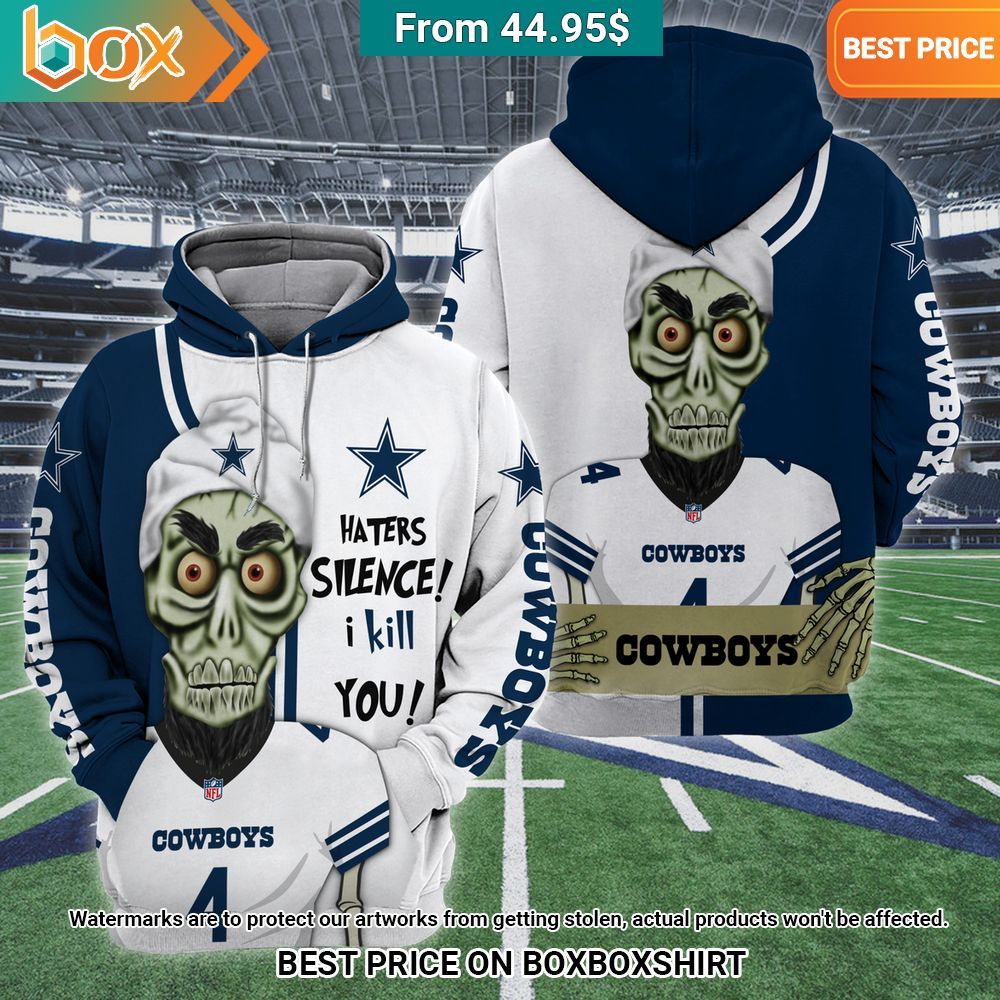 Achmed Haters Silence I Kill You Dallas Cowboys Hoodie She has grown up know