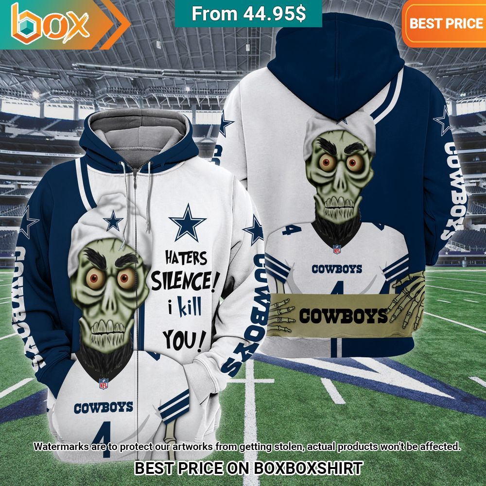 achmed haters silence i kill you dallas cowboys hoodie 2 567.jpg