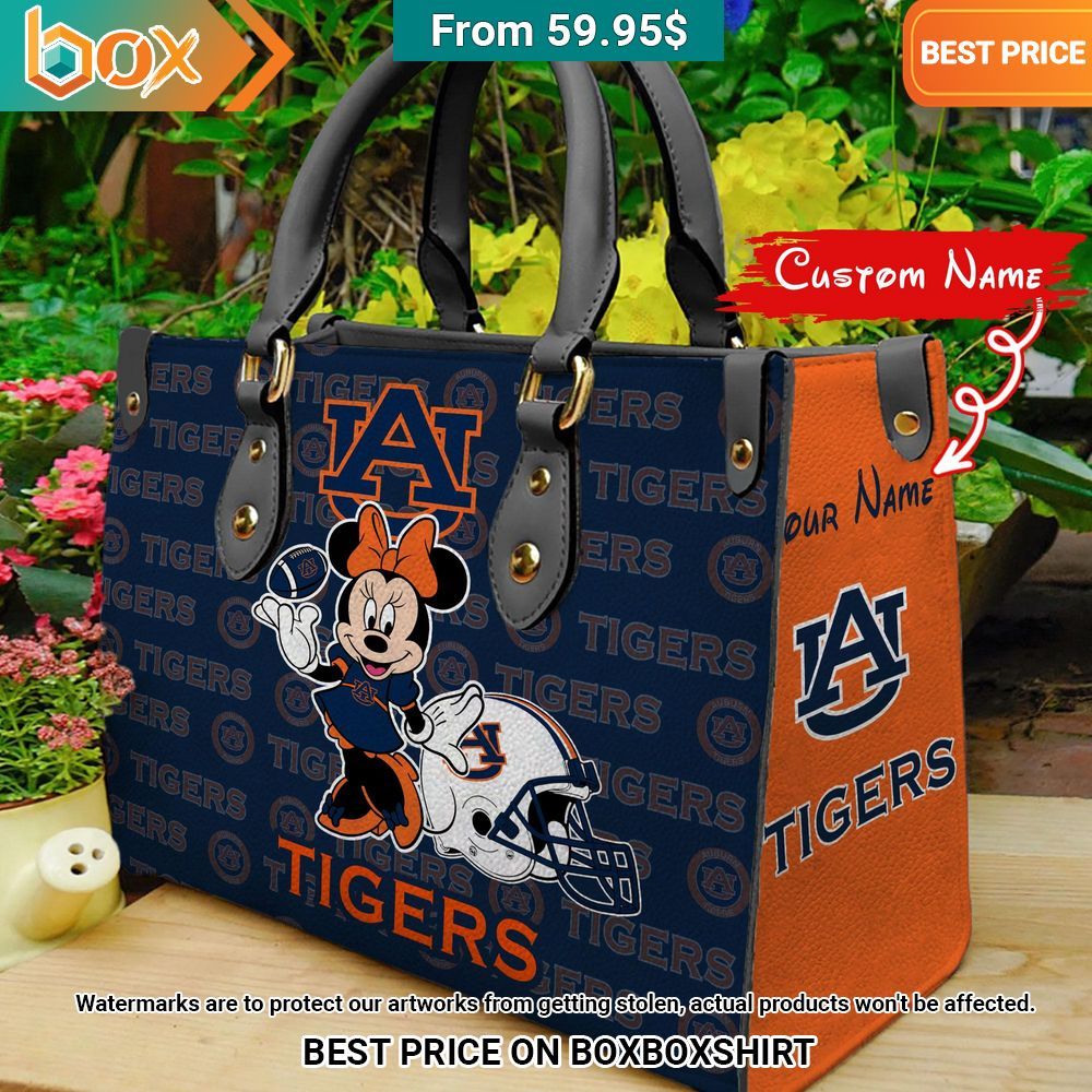Auburn Tigers Minnie Mouse Women's Leather Handbag Loving, dare I say?