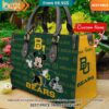 Baylor Bears Minnie Mouse Women's Leather Handbag Handsome as usual