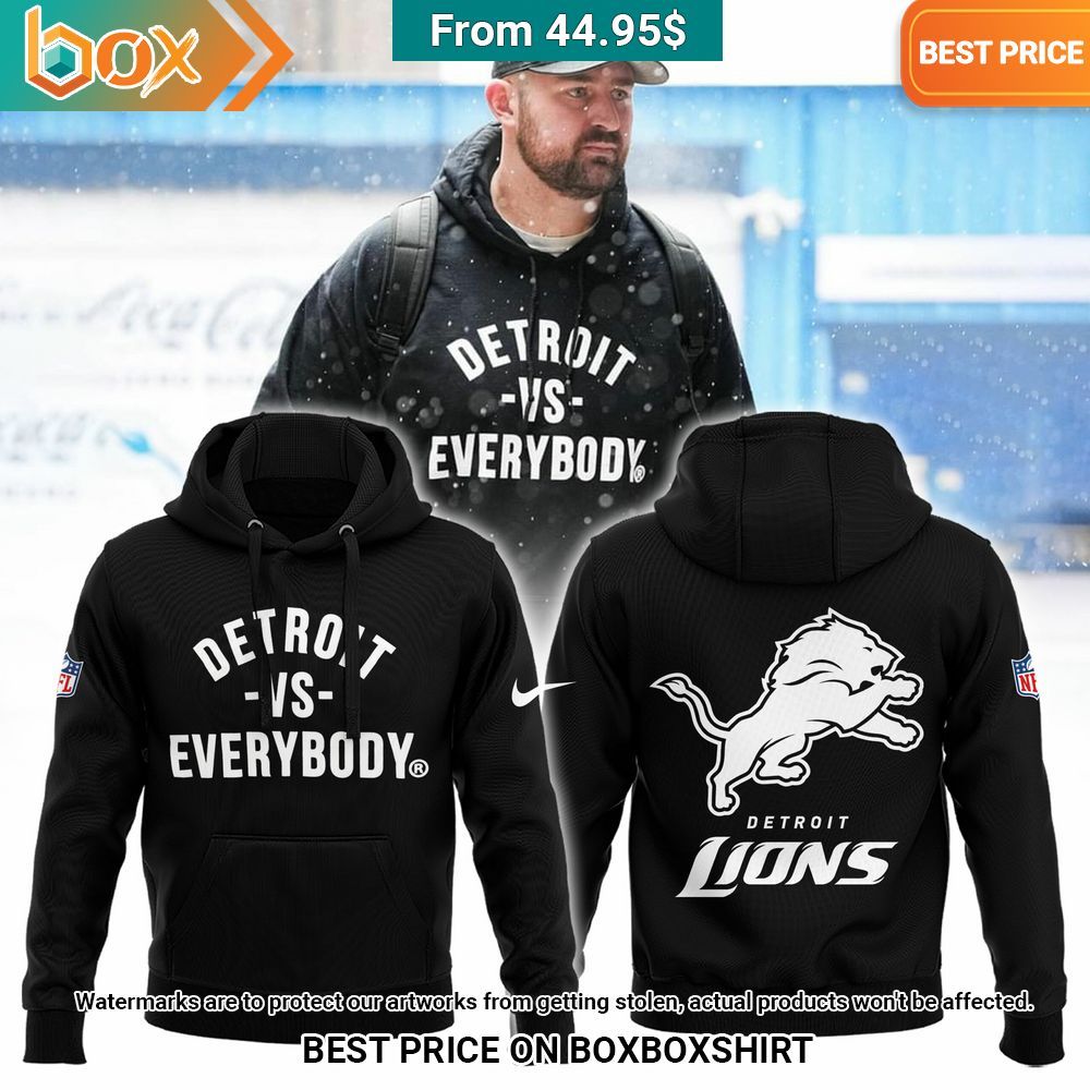 Dan Skipper Detroit Lions Vs Everybody Hoodie My favourite picture of yours