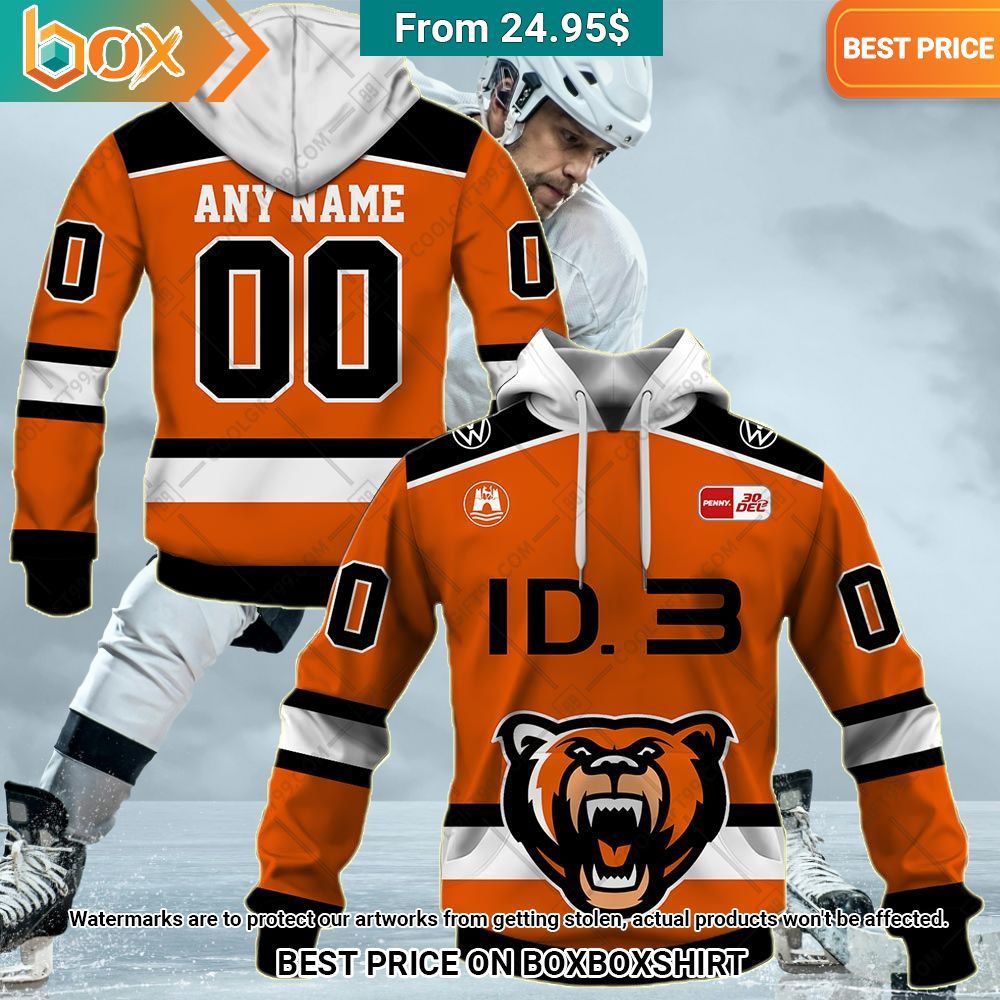 DEL Grizzlys Wolfsburg Custom Hoodie, Shirt You look so healthy and fit