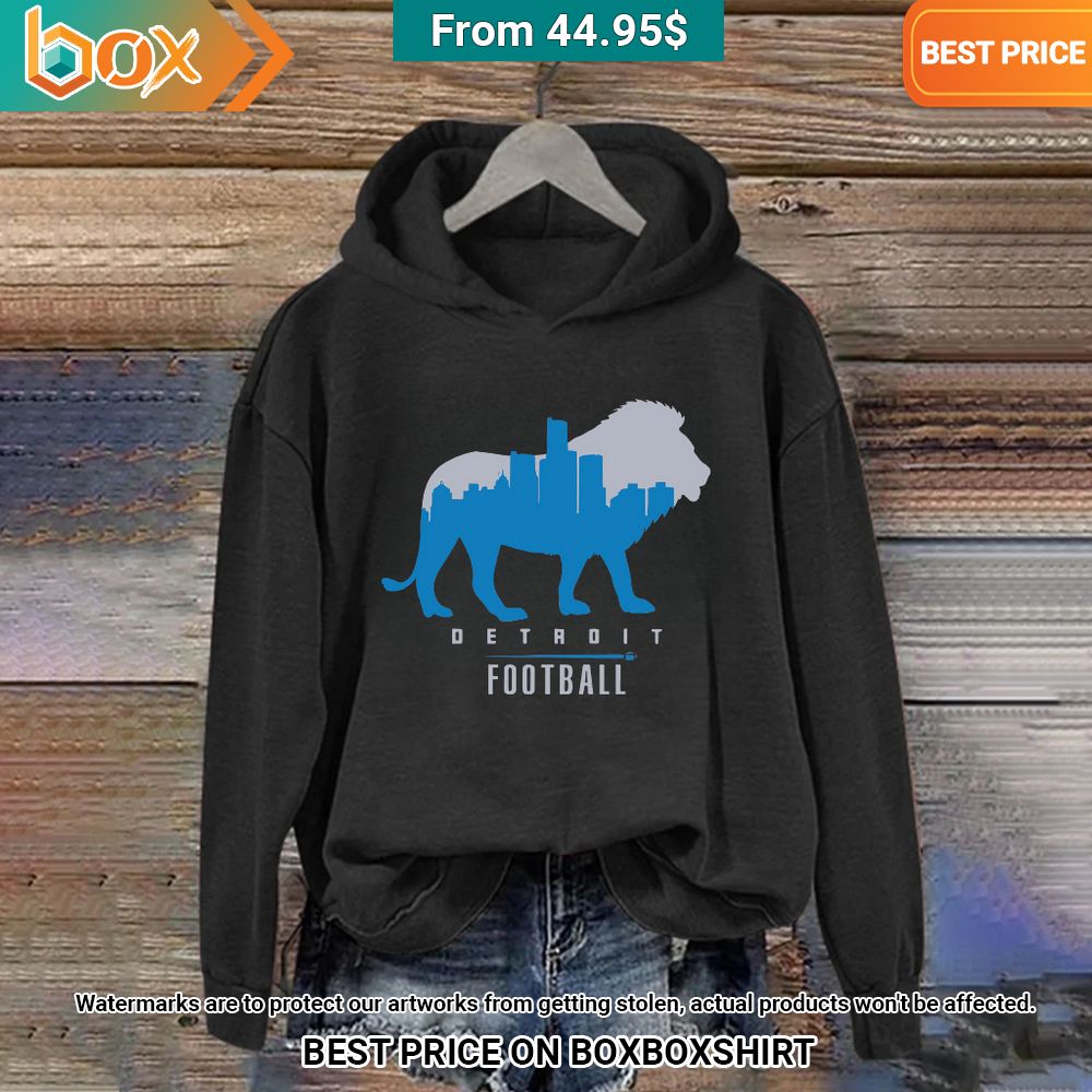 Detroit Lions Football Hoodie How did you learn to click so well