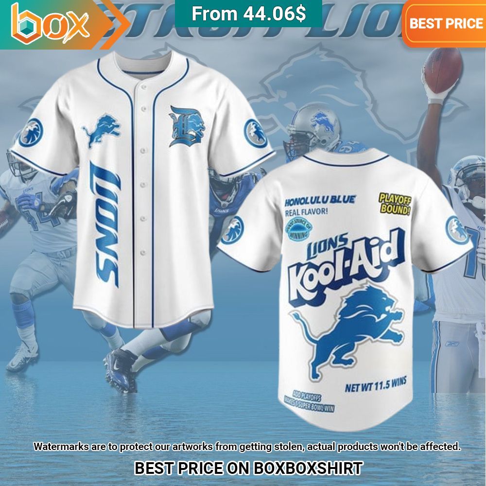 Detroit Lions Kool Aid Baseball Jersey You are always amazing