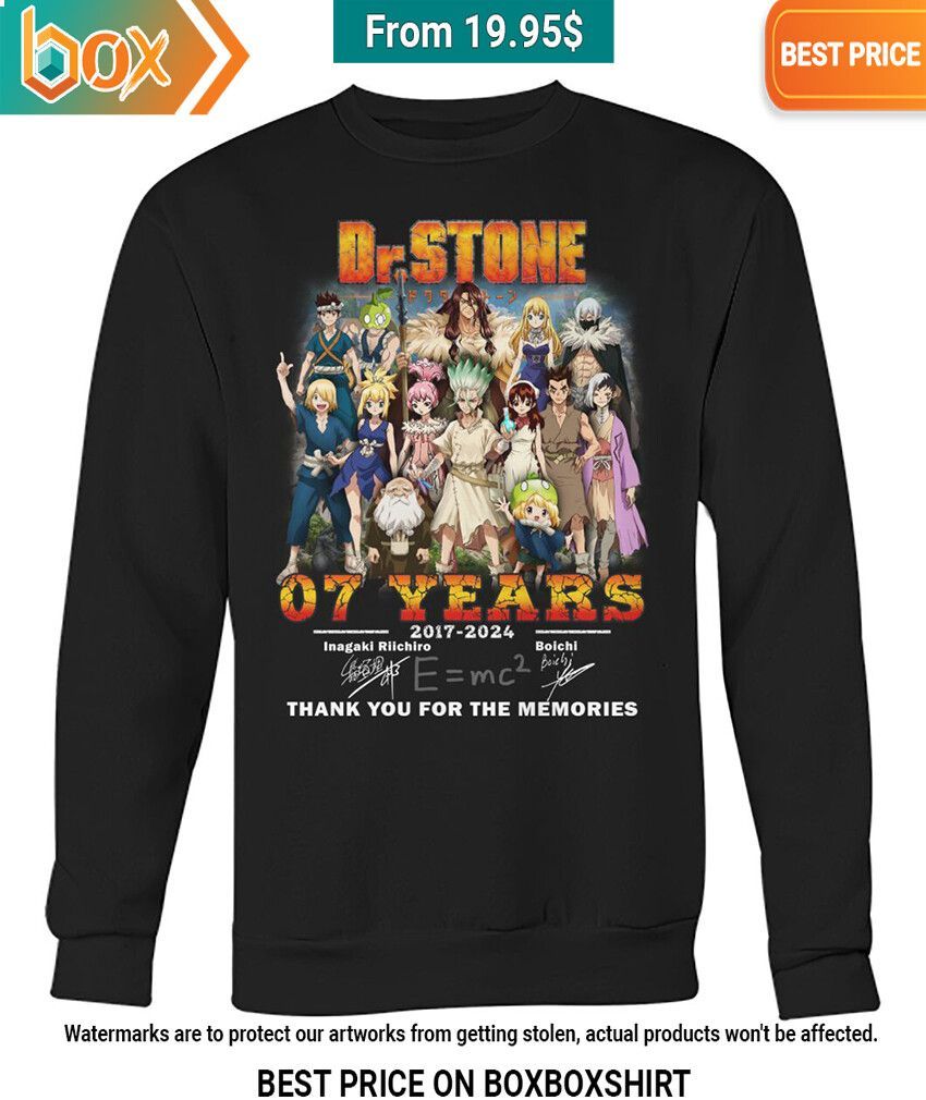 dr stone anime 07 years thank you for the memories shirt 1 45.jpg