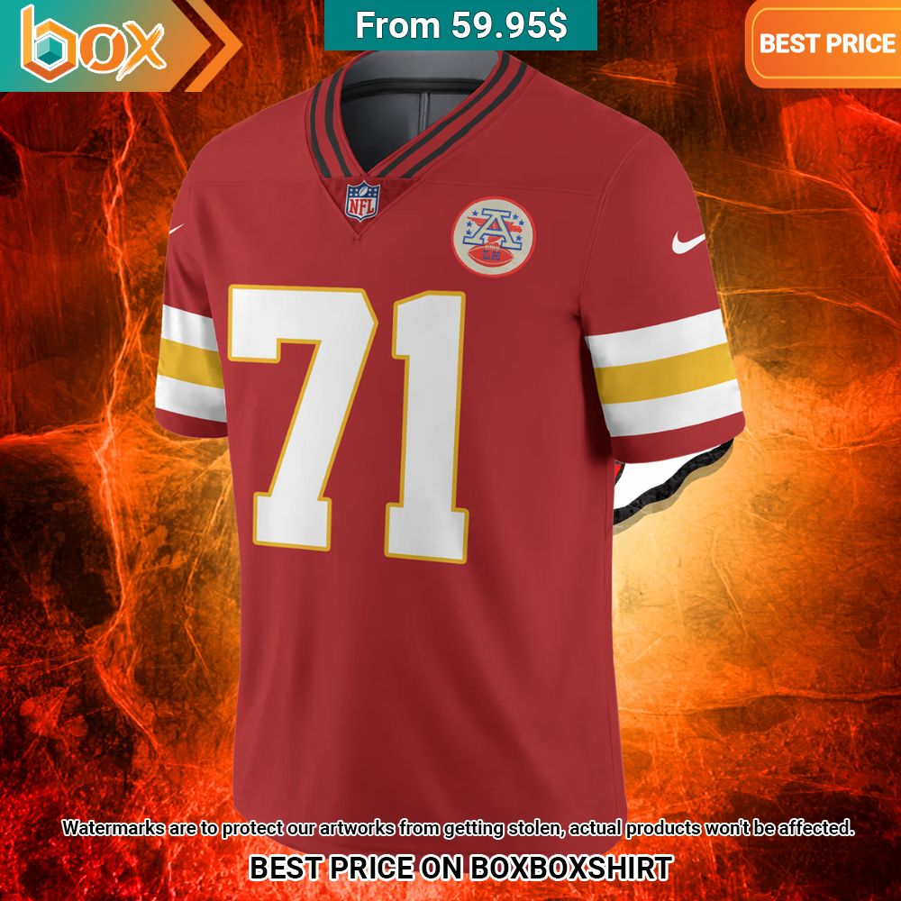 Ed Budde Kansas City Chiefs Football Jersey Nice place and nice picture
