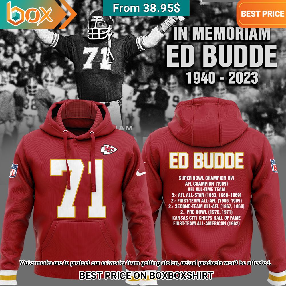 Ed Budde Kansas City Chiefs Hoodie, Pant You look handsome bro