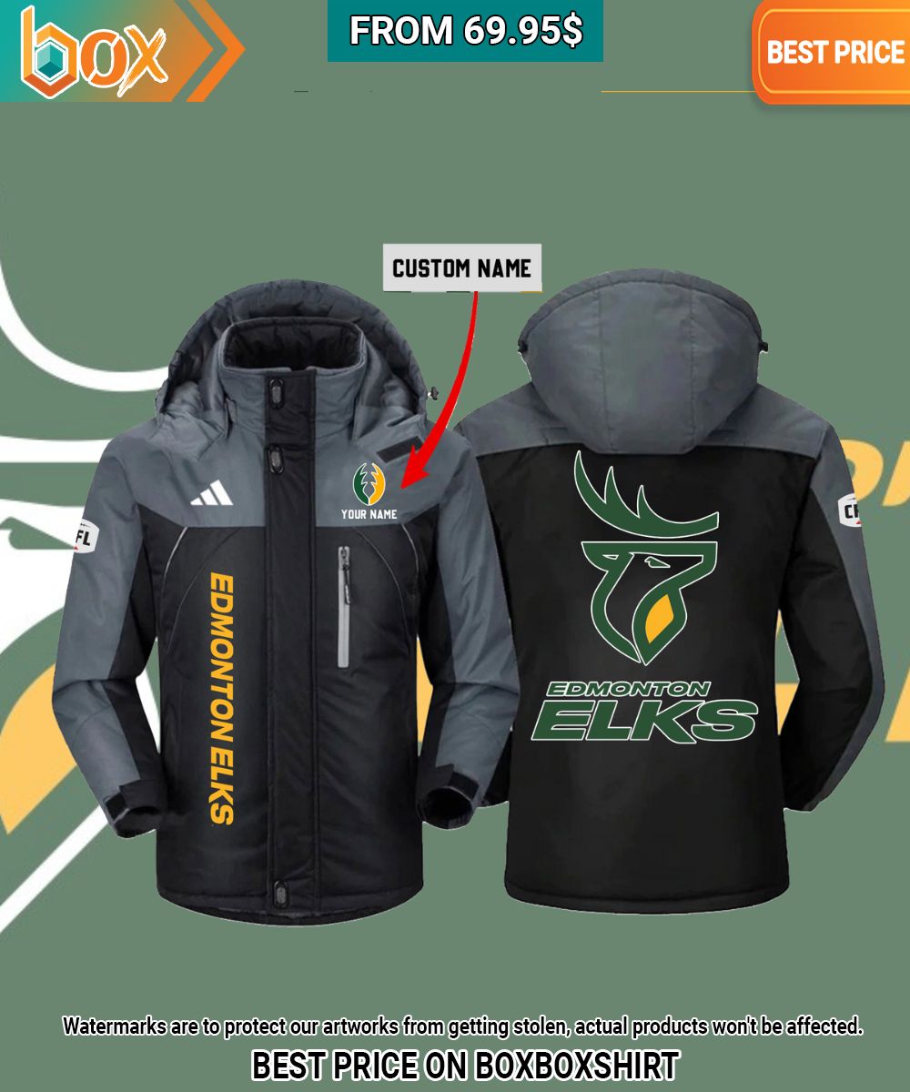 Edmonton Elks 2024 CFL season Custom Interchange Jacket You look lazy