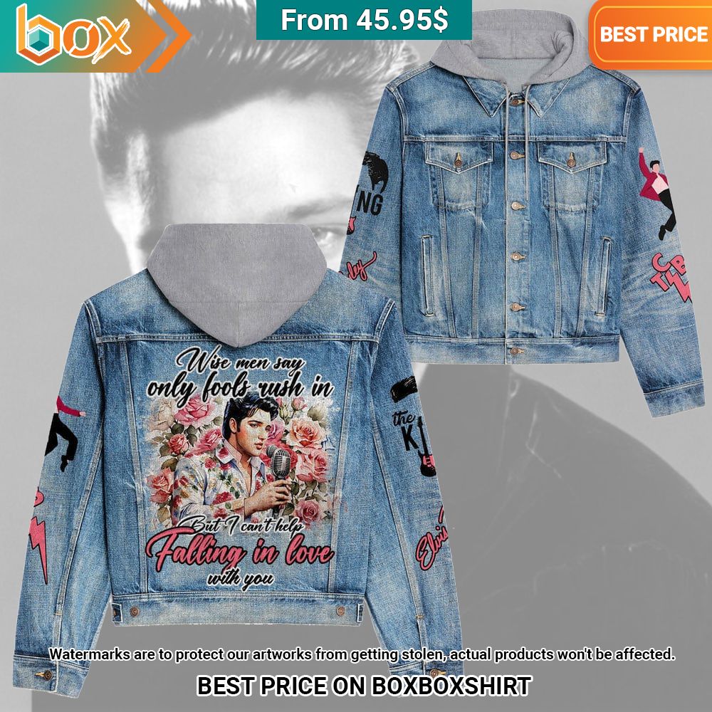 elvis presley wise men say only fools rush in but i cant help falling in love with you hooded denim jacket 2 684.jpg