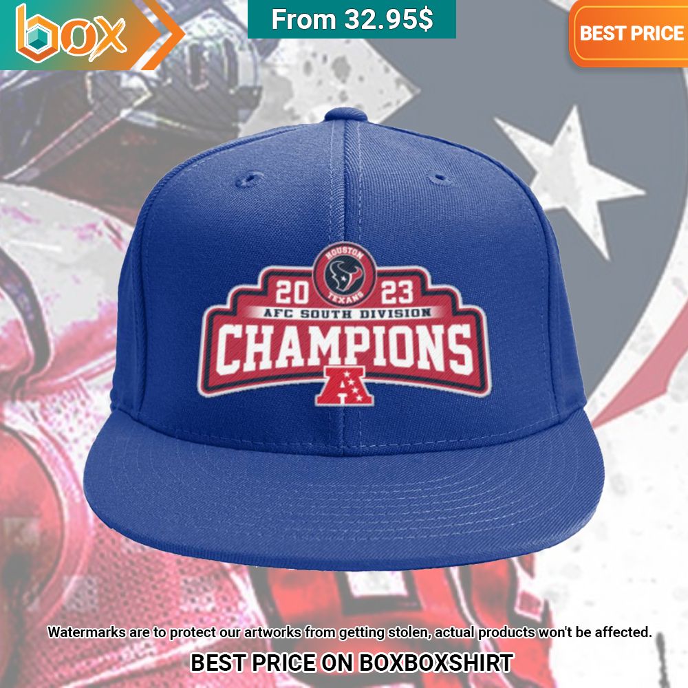Houston Texans 2023 AFC South Division Champions Snapback Cap Wow, cute pie