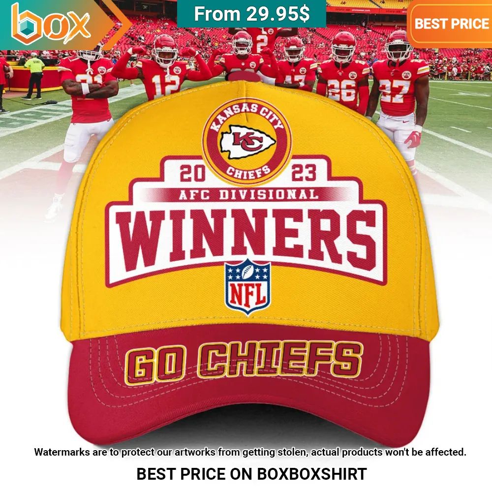 Kansas City Chiefs 2024 AFC Divisional Winners Go Chiefs Cap Sizzling