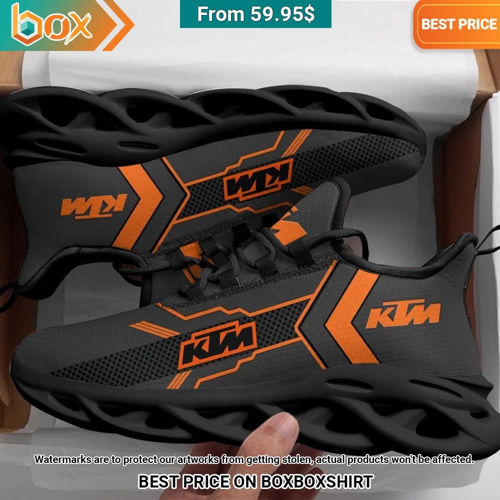 KTM Black Clunky Max Soul Shoes