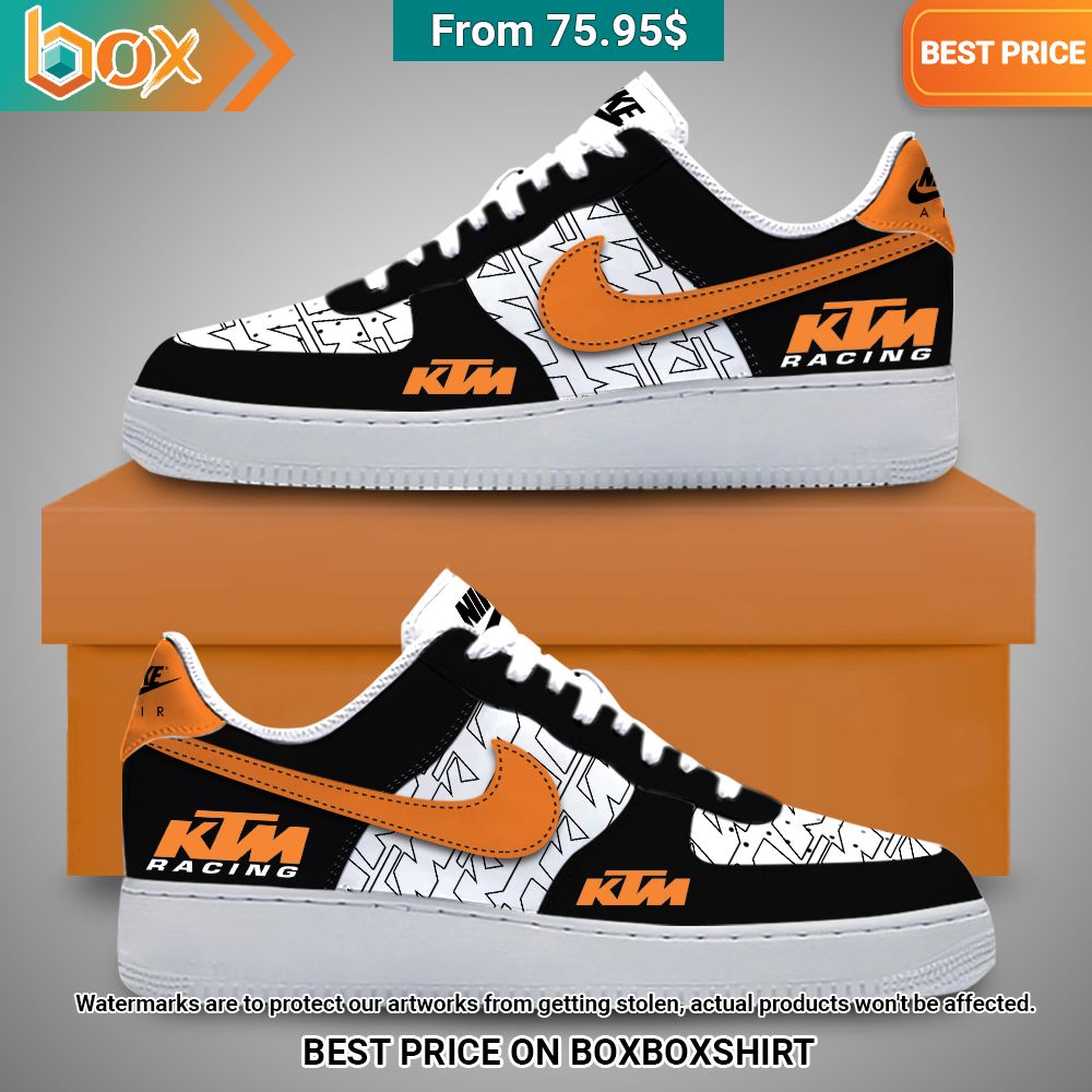 KTM Racing Pattern Air Force 1 rays of calmness are emitting from your pic