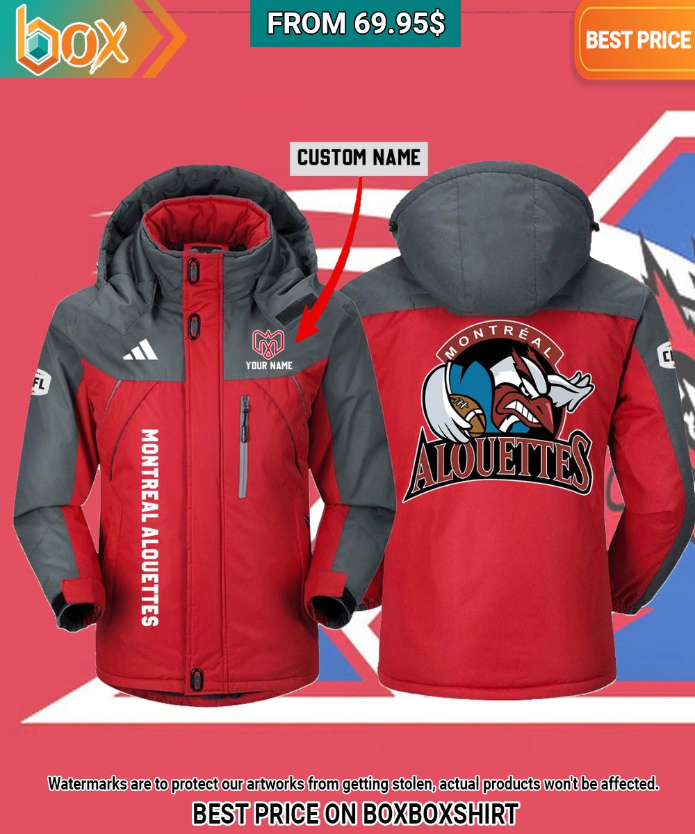 Montreal Alouettes 2024 CFL season Custom Interchange Jacket Elegant picture.