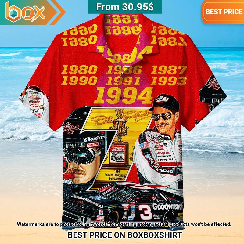 NASCAR Dale Earnhardt Champions Hawaiian Shirt You guys complement each other