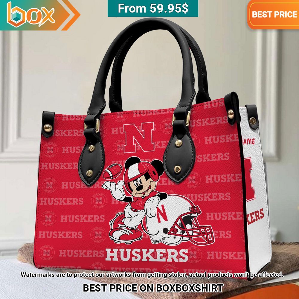 nebraska cornhuskers mickey mouse womens leather handbag 2 846.jpg