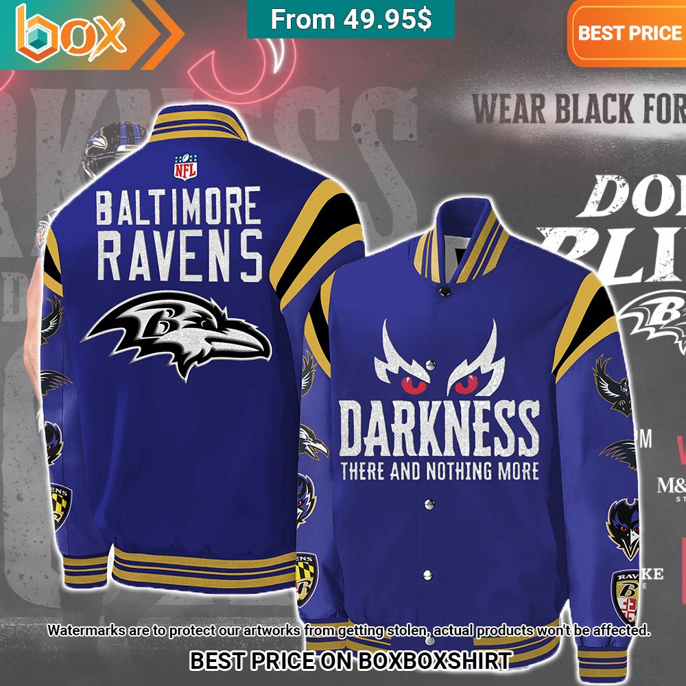 nfl baltimore ravens darkness there and nothing more baseball jacket 1 239.jpg