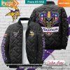 NFL Minnesota Vikings Skull Custom Puffer Jacket Cutting dash