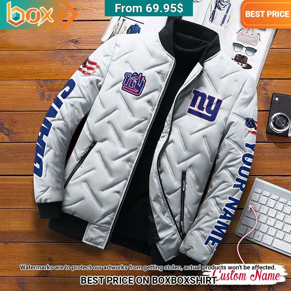 NFL New York Giants Skull Custom Puffer Jacket Have you joined a gymnasium?