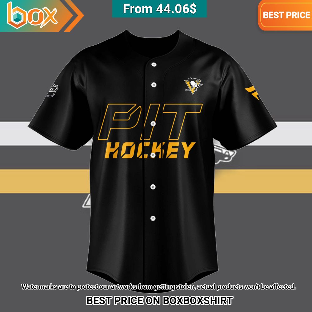 Pittsburgh Penguins Baseball Jersey Trending picture dear