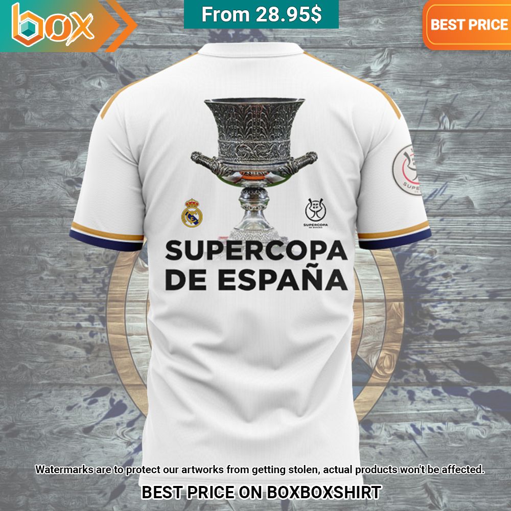 Real Madrid Supercopa de España Shirt Damn good