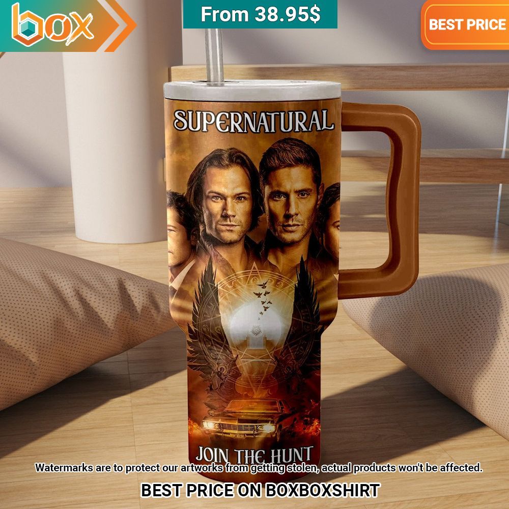 Supernatural Join The Hunt Movie Tumbler Elegant and sober Pic