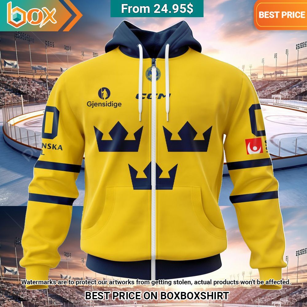 Swedish National Hockey Custom Shirt Ah! It is marvellous