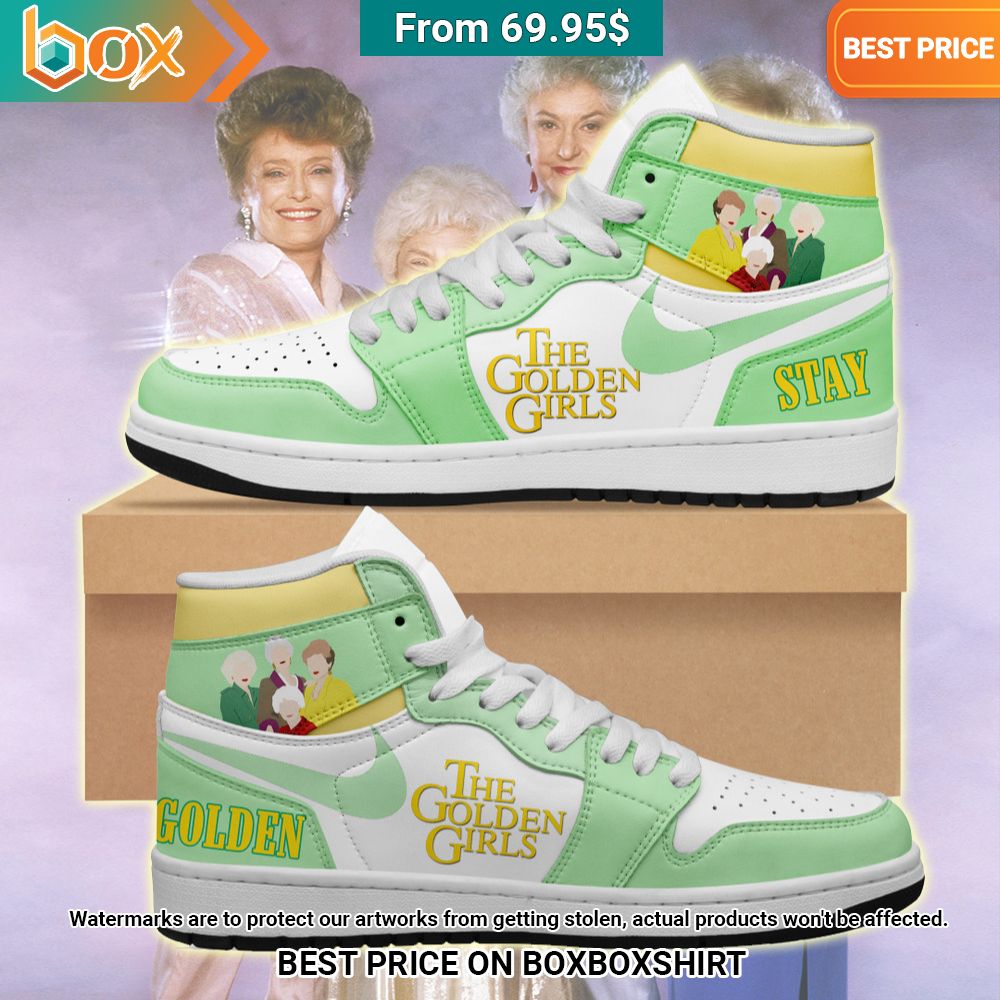 The Golden Girls Stay Air Jordan 1 Bless this holy soul, looking so cute