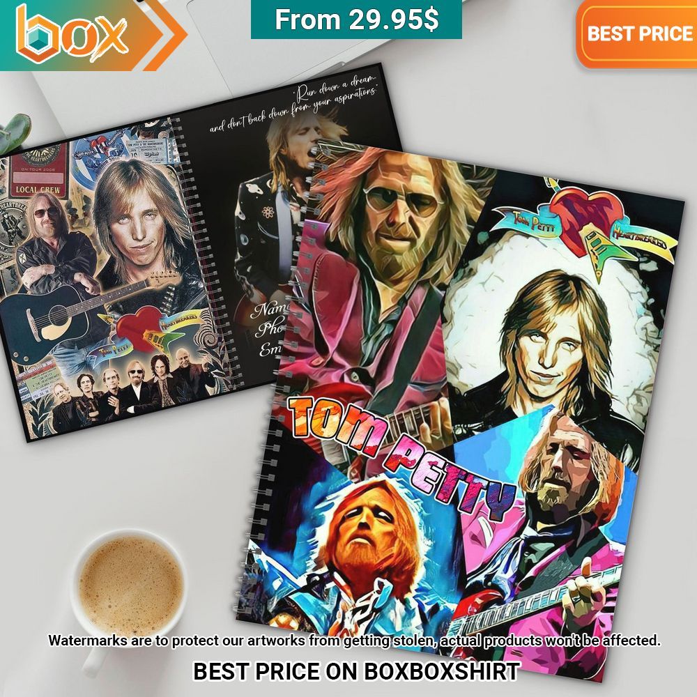 Tom Petty and the Heartbreakers Notebook Planner Good click