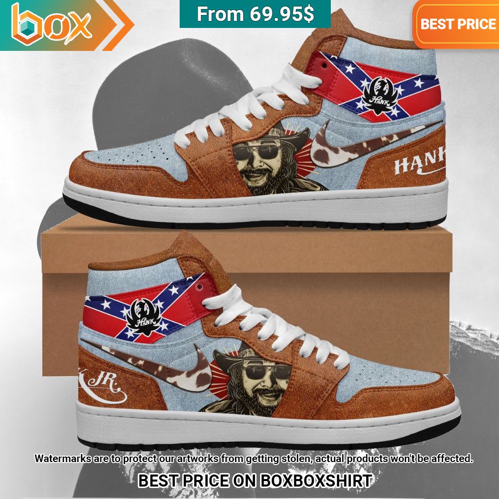 Hank Williams Jr. Flag Air Jordan 1 Oh my God you have put on so much!