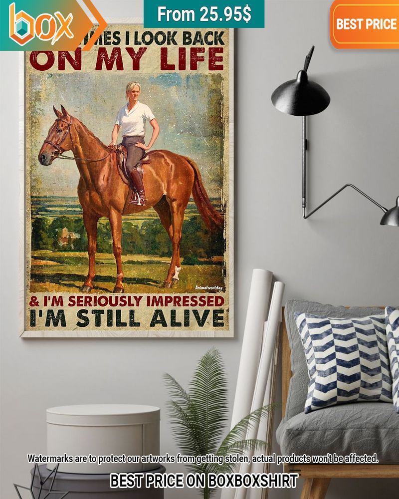 Sometimes I Look Back On My Life and I'm Seriously Impressed I'm Still Alive Poster