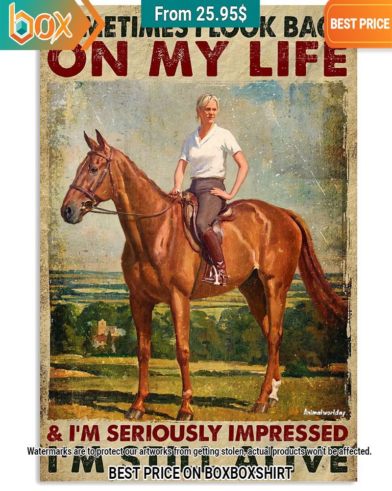 Sometimes I Look Back On My Life and I'm Seriously Impressed I'm Still Alive Poster