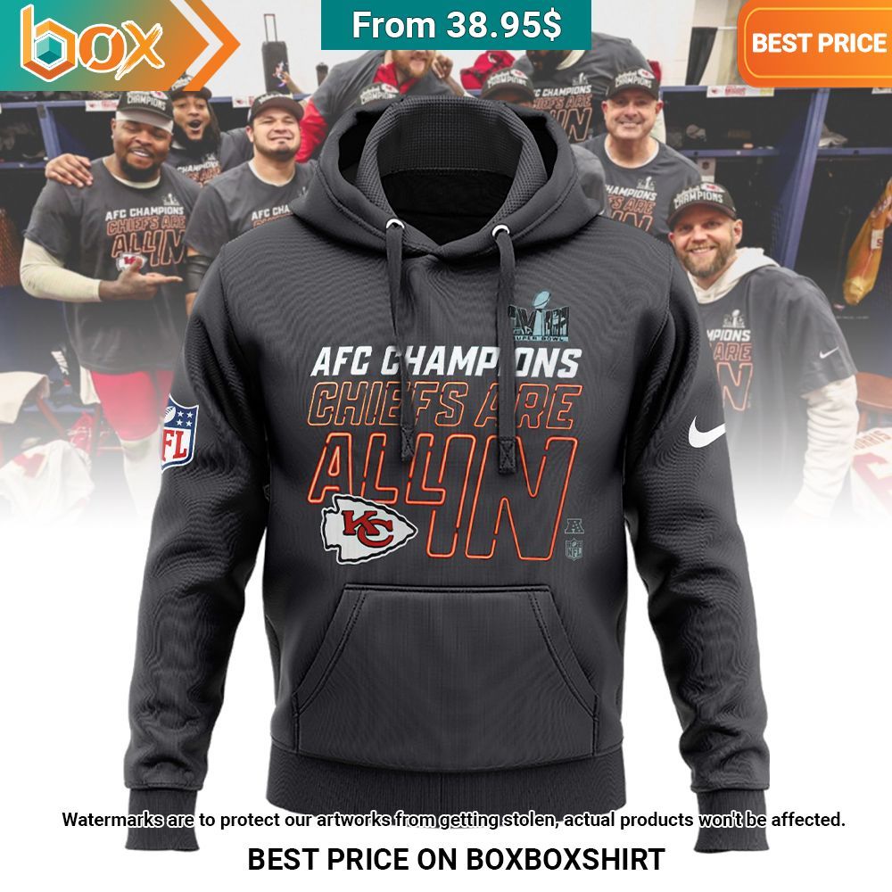 AFK Champions Kansas City Chiefs Are All In Hoodie Rocking picture