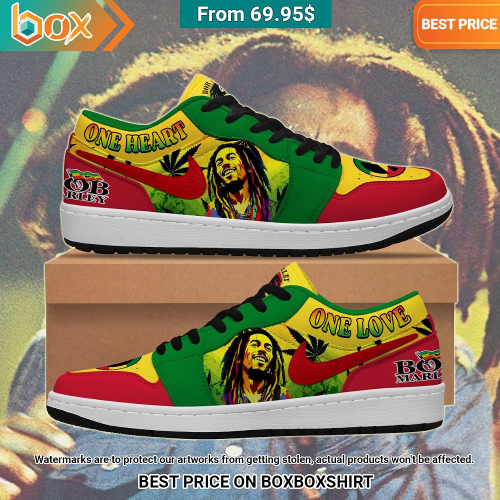 Bob Marley One Love One Heart Air Jordan 1 You look beautiful forever