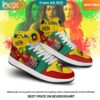 Bob Marley Rasta Air Jordan 1 Two little brothers rocking together