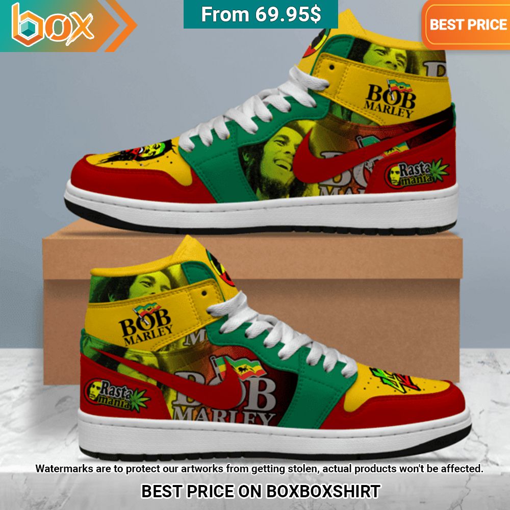 Bob Marley Rasta Air Jordan 1 Handsome as usual