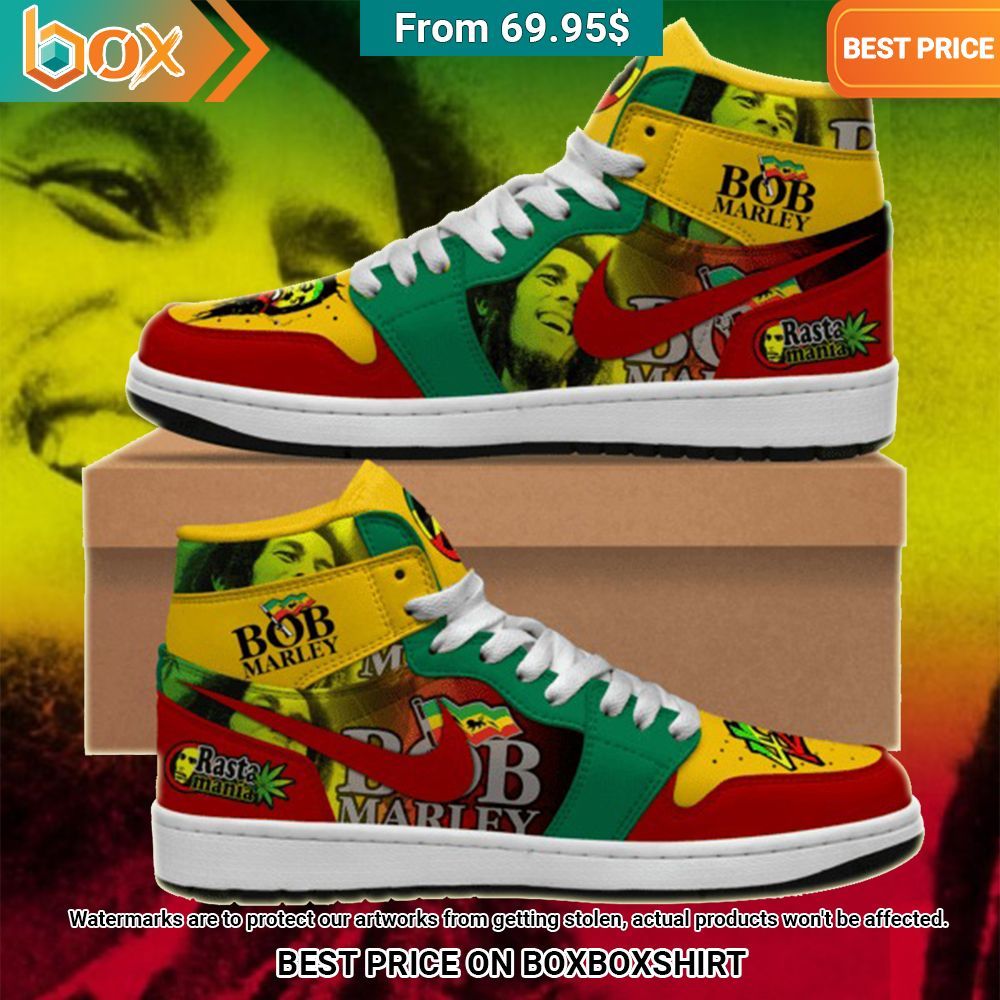Bob Marley Rasta Air Jordan 1 Sneaker My favourite picture of yours