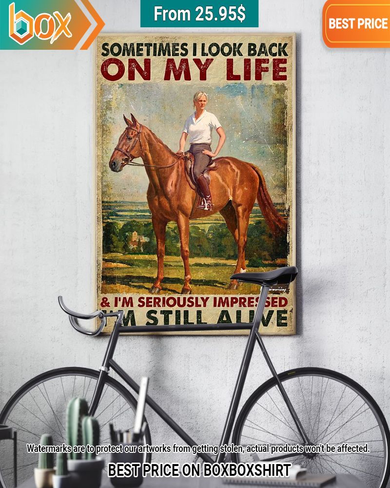 Sometimes I Look Back On My Life and I'm Seriously Impressed I'm Still Alive Poster