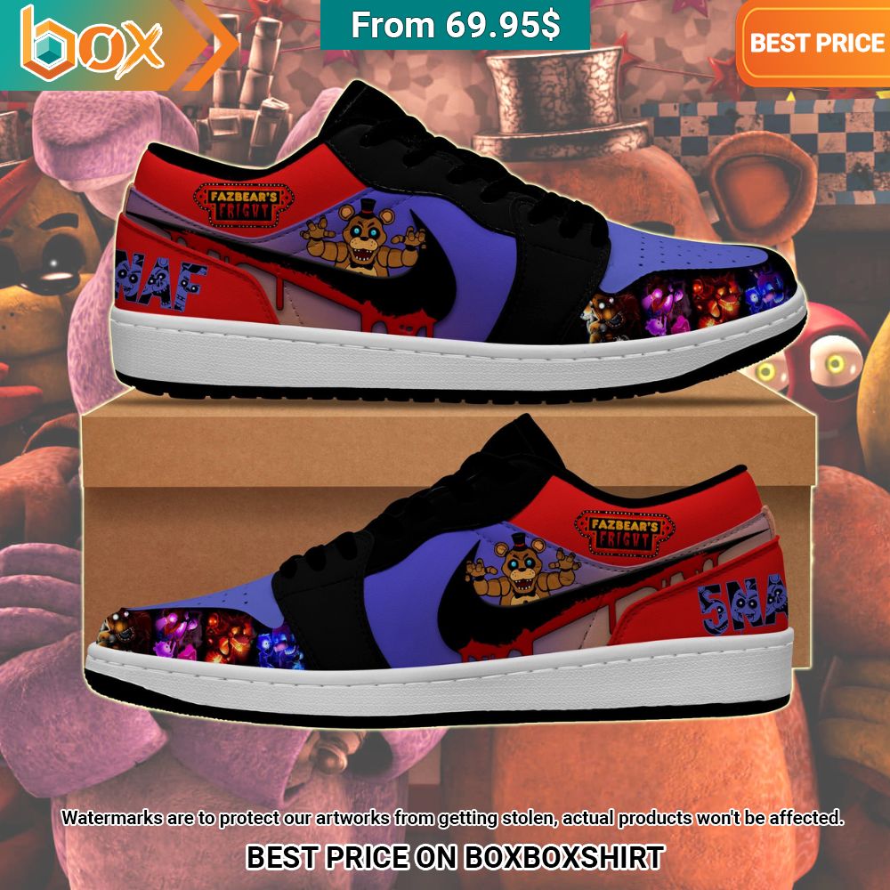 Five Nights at Freddy’s Fazbear’s Fright Horror Air Jordan 1 Long time