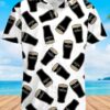 Guinness Pattern Hawaiian Shirt Rocking picture