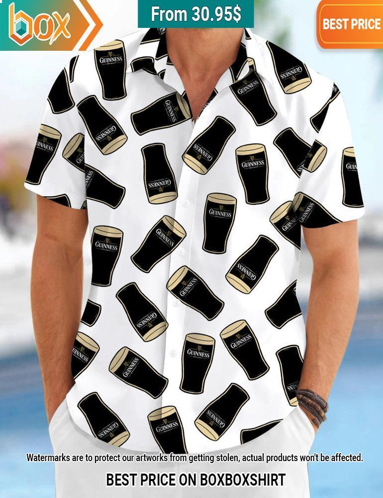 Guinness Pint Beer Hawaiian Shirt Royal Pic of yours