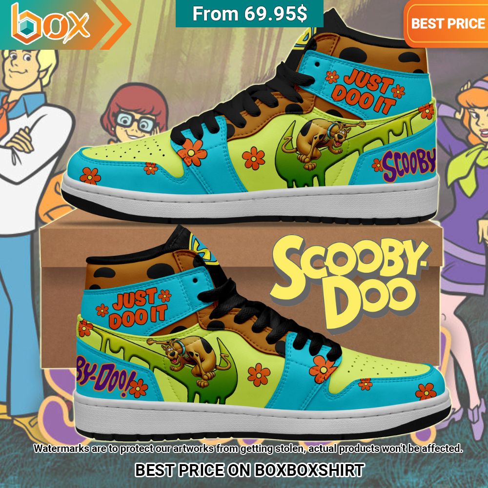 Just Doo It Scooby Doo Air Jordan High Top You look beautiful forever