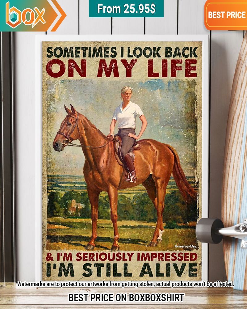 Sometimes I Look Back On My Life and I'm Seriously Impressed I'm Still Alive Poster